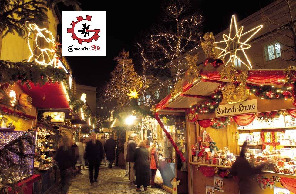 28th of December - Christmas Market in Generator 9.8!