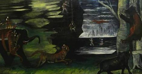 "Hunting in India" presented to the public at the Shalva Amiranashvili Museum of Fine Arts