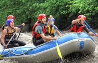 A hot time for the rafting tours on Mountain Rivers of Georgia
